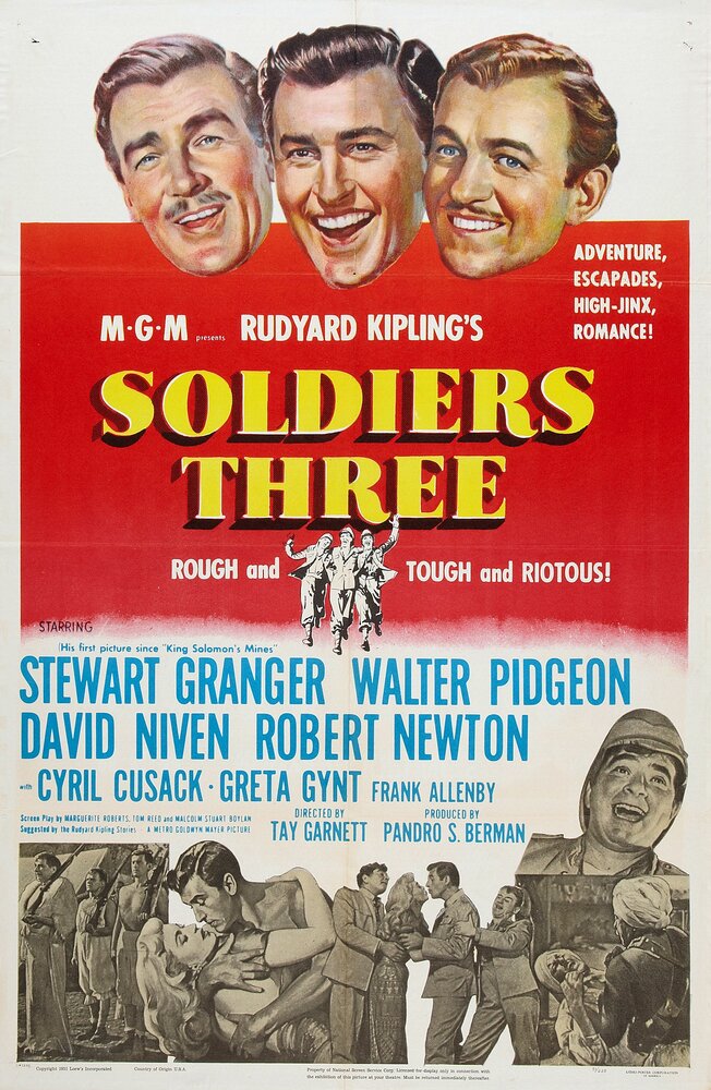 Смотреть Три солдата (1951) на шдрезка