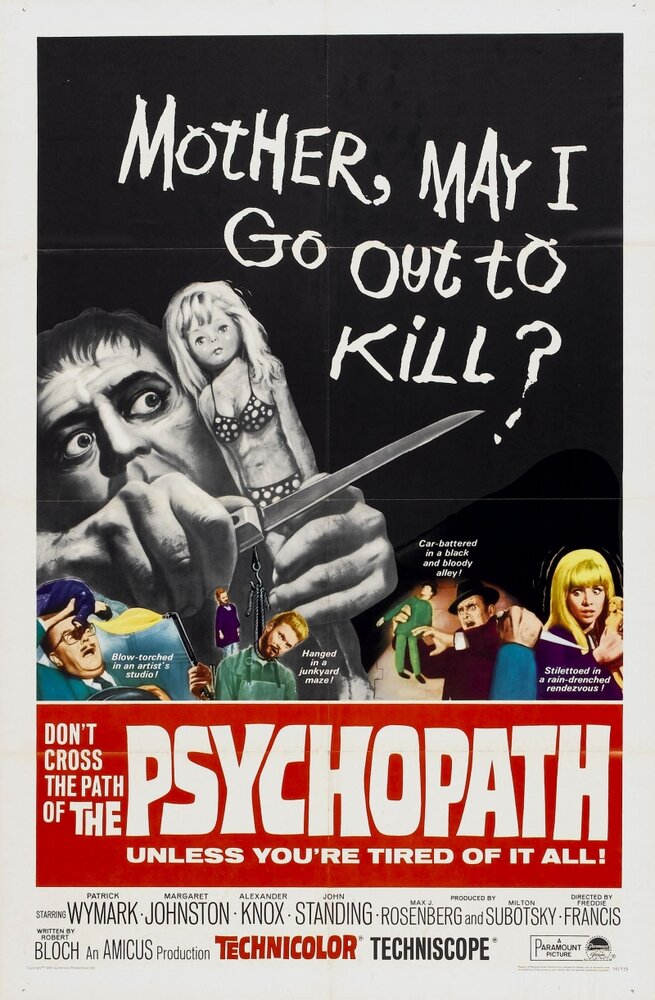 Смотреть Психопат (1966) на шдрезка